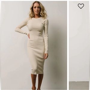 Baltic Born cream Sweater Dress